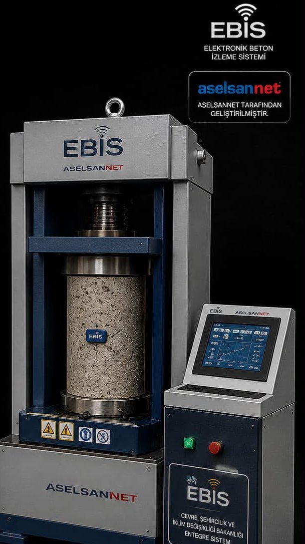 EBİS entegre laboratuvar beton test cihazı